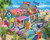 PFG Surf Shack, Tracy Flickinger (1000pcs) (utilisation / utilisée - puzzles pour de bon)