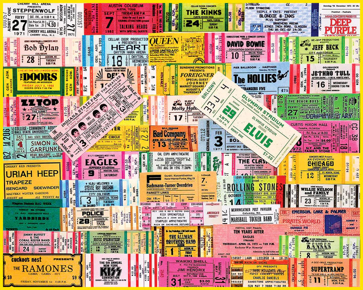 Billets de concert, Charlie Girard (1000pcs)