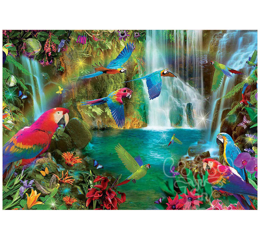 Perroquets tropicaux (1000 pc)