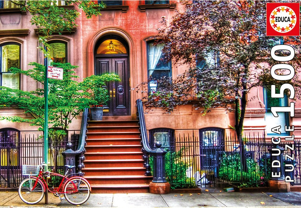 PFG Greenwich Village, New York (1500pcs) (Usage/Used - PUZZLES FOR GOOD)