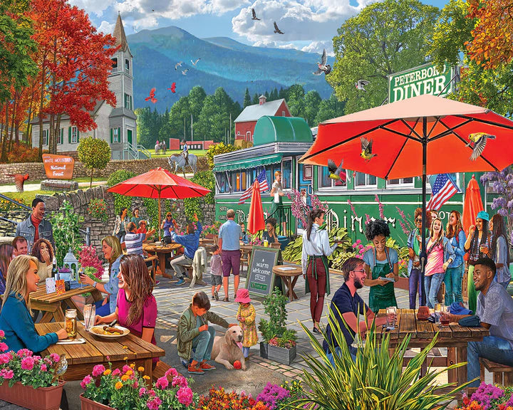 White Mountain Diner, Steve Crisp (1000pcs)
