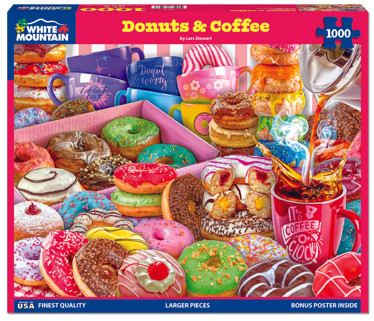 Donuts & Coffee, Lars Stewart (1000pcs)