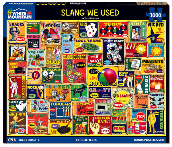 Buy Slang we used. steve cameron (1000pcs) Puzzle | Jigsaw Jungle