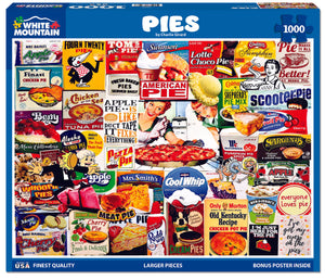 PFG Pies, Charlie Girard (1000pcs) (Usage/Used - PUZZLES FOR GOOD)
