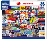 J'adore l'Illinois, Charlie Girard (1000pcs)