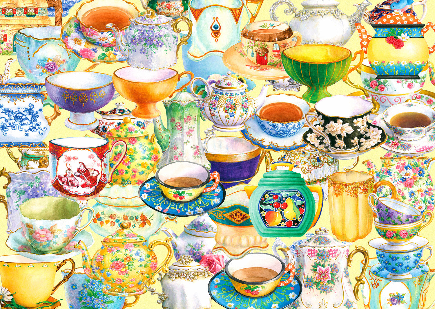 PFG Tea Time (1000pcs) (Usage/Used - PUZZLES FOR GOOD)