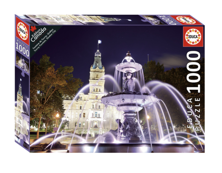 Tourny Fountain, Quebec City (1000 pcs)