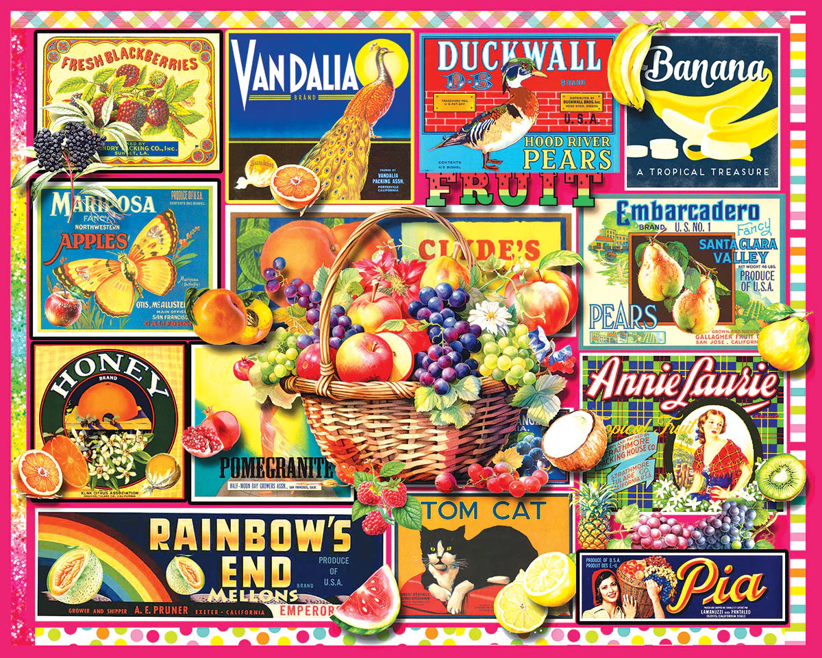 Fruit Basket, Lois B Sutton (1000pcs)