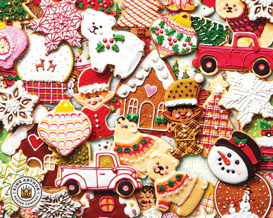 Cookies de vacances - Farine du roi Arthur (1000pcs)