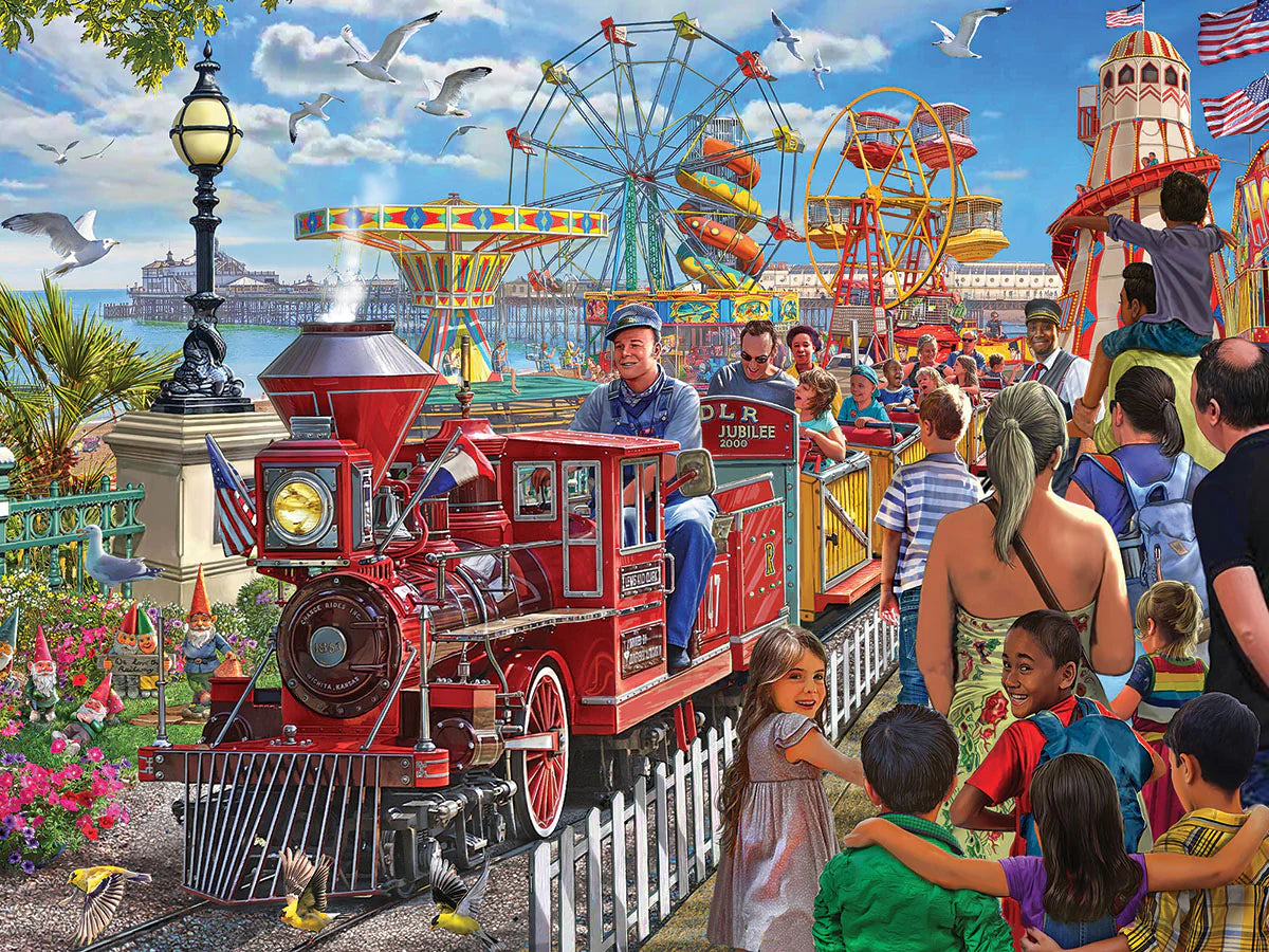 Seaside Railway, Steve Crisp (500pcs)