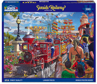 Railway en bord de mer, Steve Crisp (500pcs)