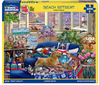 Seek & Find - Beach Retreat, Mary Thompson (1000pcs)