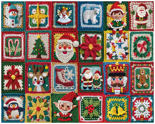 Christmas Crochet, Jessica White (1000pcs)