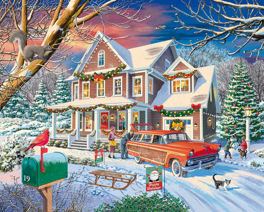 PFG Family Christmas, Victor McLindon (1000pcs) (Usage/Used - PUZZLES FOR GOOD)