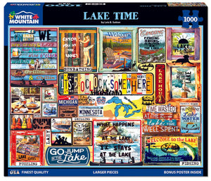 Temps de lac, Lois B Sutton (1000pcs)