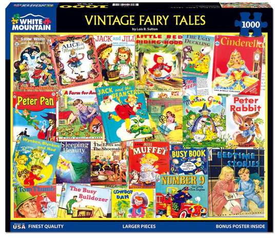PFG Contes de fées vintage, Lois B Sutton (1000 pièces) (Utilisé - PUZZLES FOR GOOD)