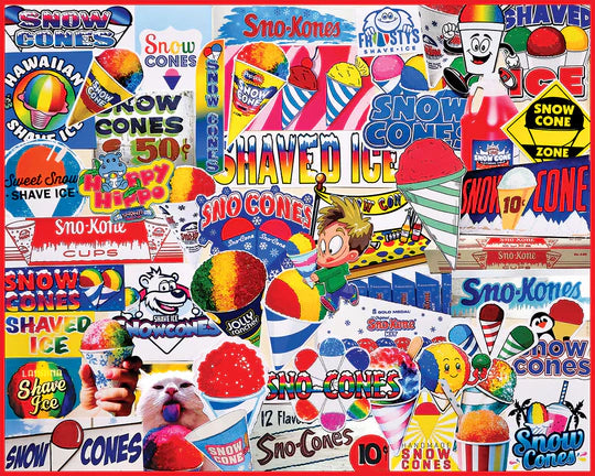 Snow Cones, Charlie Girard (1000pcs)