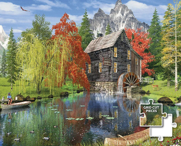 Pêche par le moulin (bois) (1000pcs)