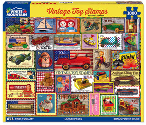 Tampons de jouets vintage, Lewis T Johnson