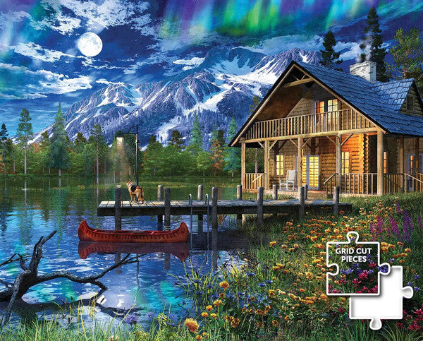 Moon Cabin Retreat (Wood) (1000pcs)