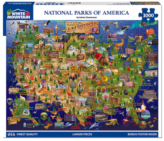 National Parks of America, Adrian Chesterman (1000pcs)