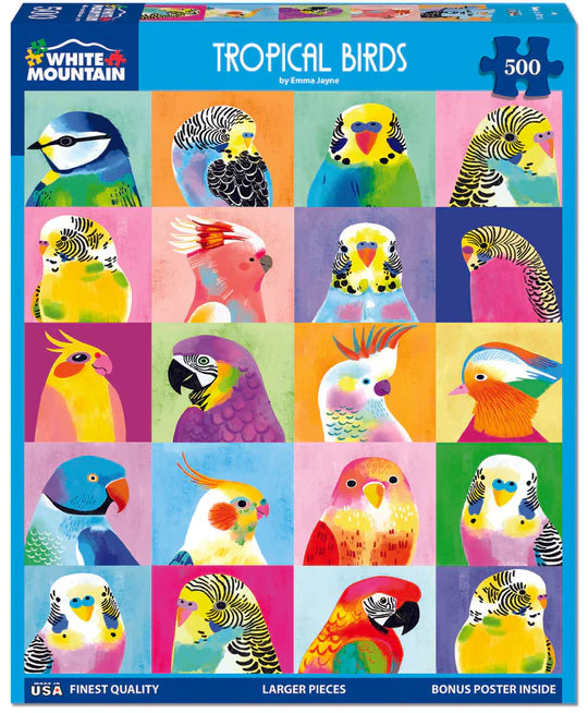 Tropical Birds, Emma Jayne (500pcs)