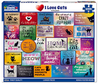 I Love Cats, Doug Banks (1000pcs)