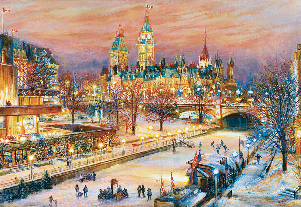 DMG Ravensburger Ottawa Winterlude Festival - Canadian Collection (1000pcs) (DAMAGED BOX)
