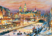 DMG Ravensburger Ottawa Winterlum Festival - Collection canadienne (1000pcs) (boîte endommagée)