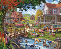 Family Picnic, Steve Crisp (1000pcs)