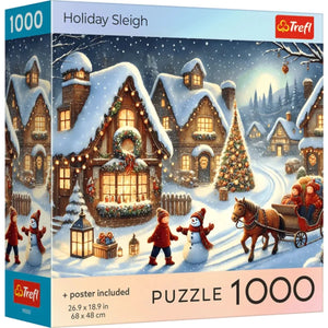 Holiday Sleigh (1000pcs)