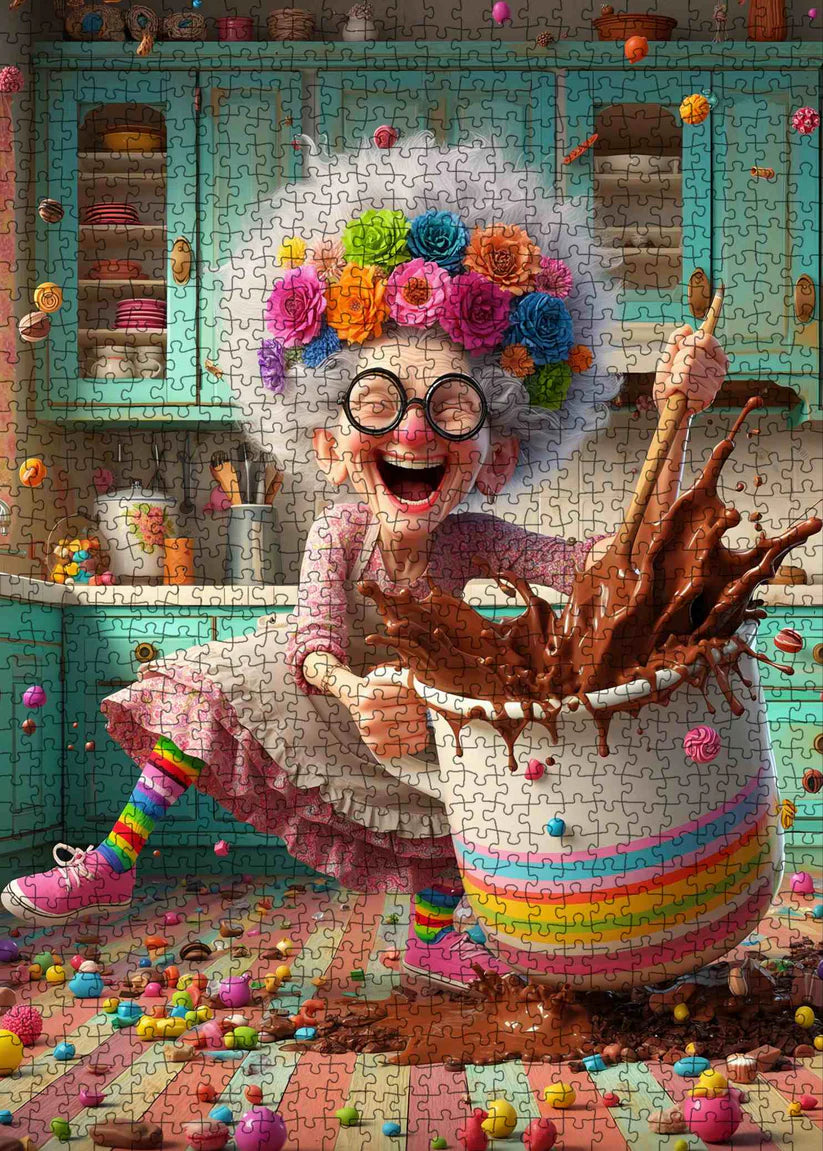 Playful Seniors - Joyful Chocolate Chaos (1000pcs)