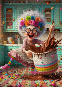 Playful Seniors - Joyful Chocolate Chaos (1000pcs)