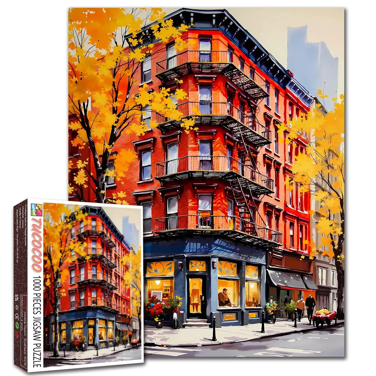 New York Manhattan Buildings (1000pcs)