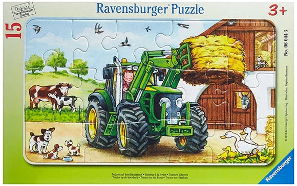 Ravensburger Tracteur sur la ferme (15pcs) (plateau)
