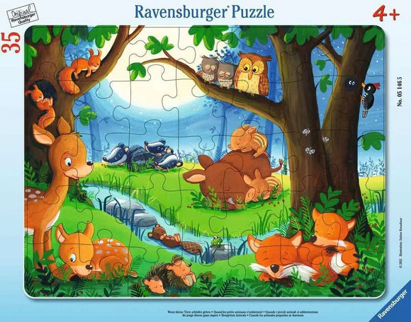 Ravensburger Sleep Time Animals (35pcs) (TRAY)
