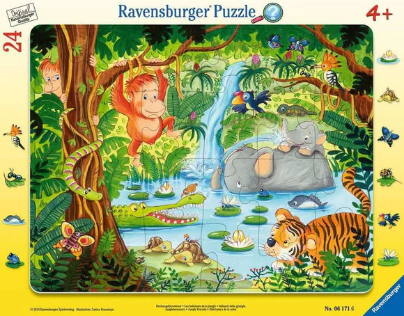Ravensburger Jungle Friends (24pcs) (TRAY)