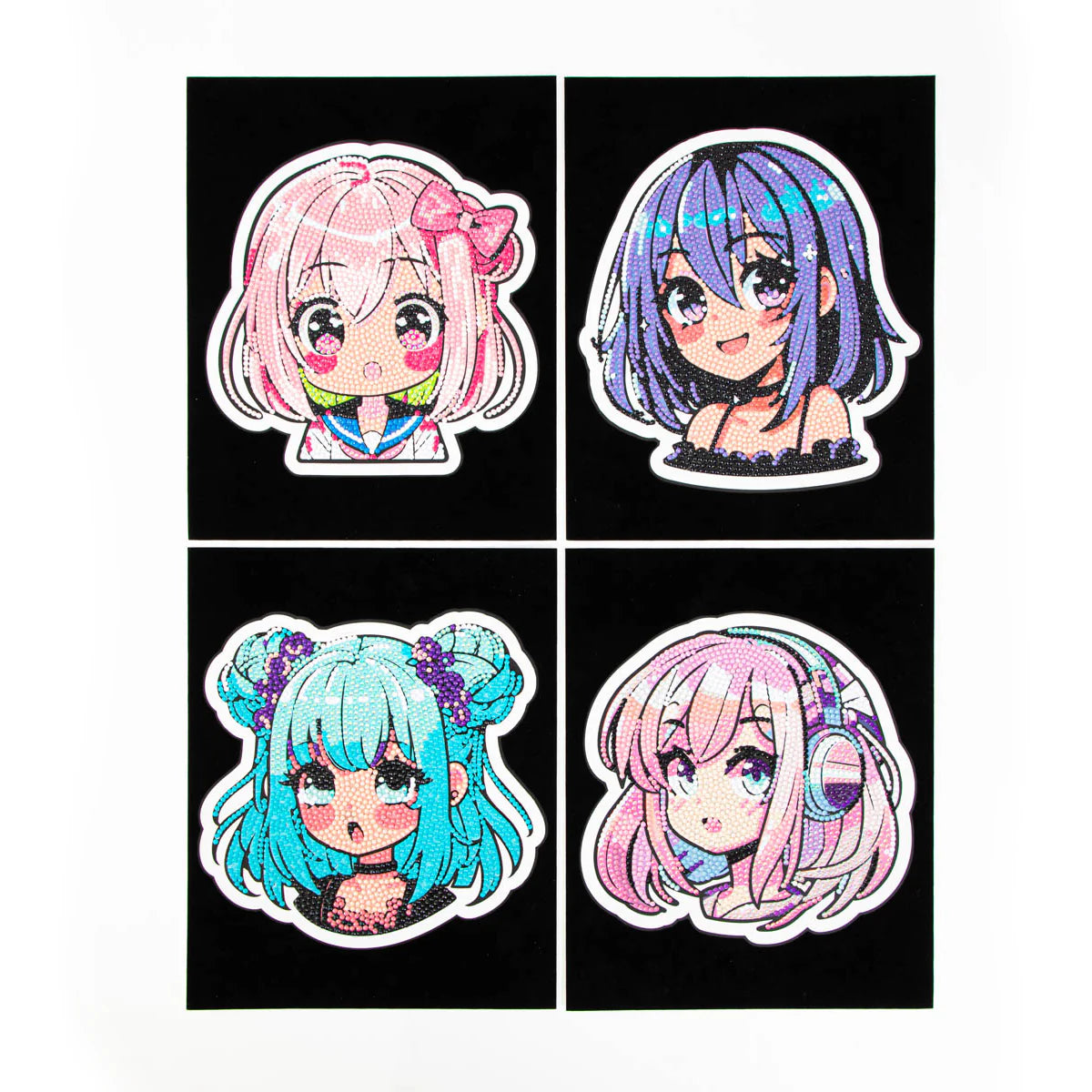 Dotzies Flock - Neon Anime Girls