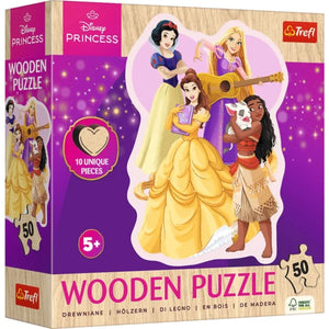 Disney - Lovely Princesses (WOOD) (50pcs)