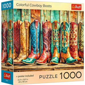 Colorful Cowboy Boots (1000pcs)
