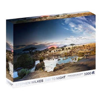PFG Day to Night - Serengeti National Park, Stephen Wilkes (Usagé/Used - PUZZLES FOR GOOD)