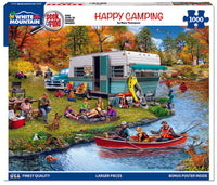 Chercher et trouver - Happy Camping, Mary Thompson (1000pcs)