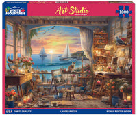 Art Studio, John Enright (1000pcs)