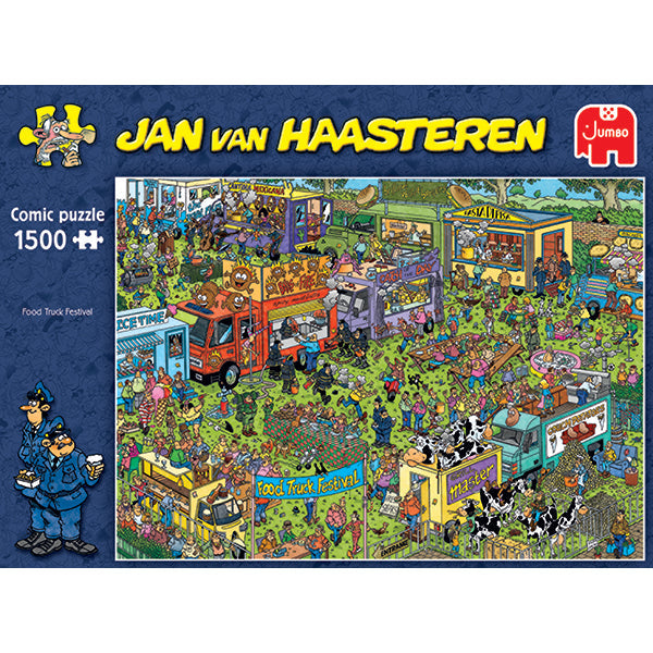 PFG Food Truck Festival, JVH (1500pcs) (Usage/Used - PUZZLES FOR GOOD)