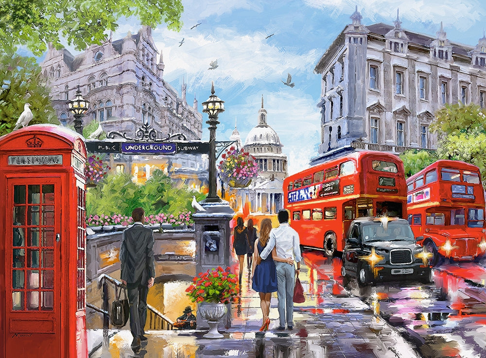 PFG Spring in London (2000pcs) (Usage/Used - PUZZLES FOR GOOD)