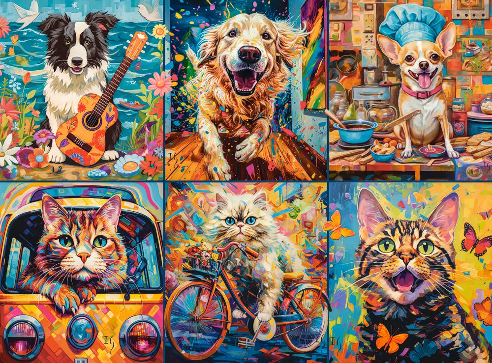 Choisissez votre animal de compagnie (2000pcs)