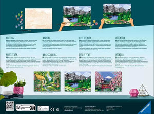 Ravensburger Creart - River Cottage (peinture par numéro)