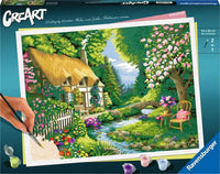 Ravensburger Creart - River Cottage (peinture par numéro)