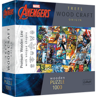 Trefl Wood Craft - Marvel Comic Universe (1000pcs) (Wooden Jigsaw Puzzle)