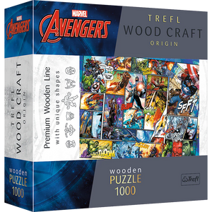 Trefl Wood Craft - Marvel Comic Universe (1000pcs) (Wooden Jigsaw Puzzle)